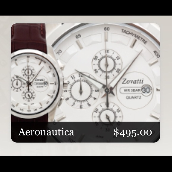 Accessories Brand New Zovatti Wrist Watch With Leather Band Poshmark